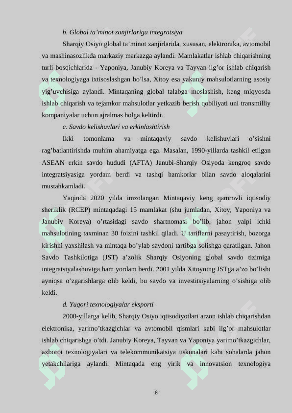 Sharqiy Osiyo davlatlari 8