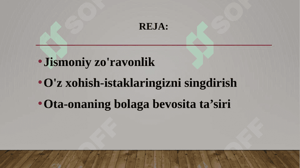 Oila tarbiyasida koʻp uchraydigan xatoliklar va ularni oldini olish 2