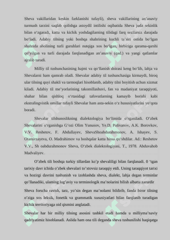 O’zbek adabiy tili va sheva. Shevalarning o’ziga xos sintaktik xususiyatlari 4