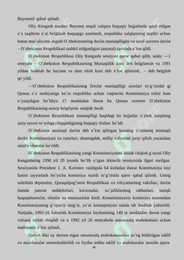 Mustaqillik davri tarixini o`rganish muammollari 4