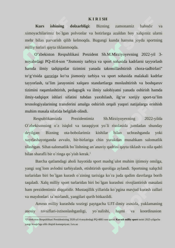 Kurashchilarini hakamlik faoliyatiga o’rgatish asoslari 3