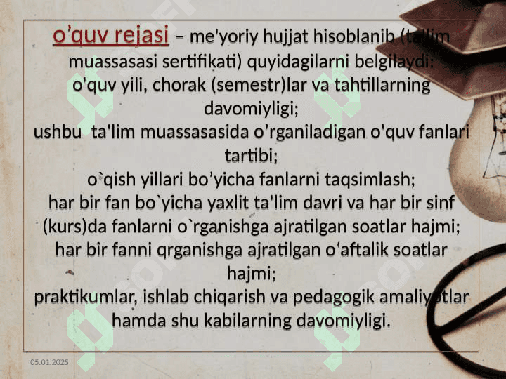 TA'LIM  MAZMUNI 4