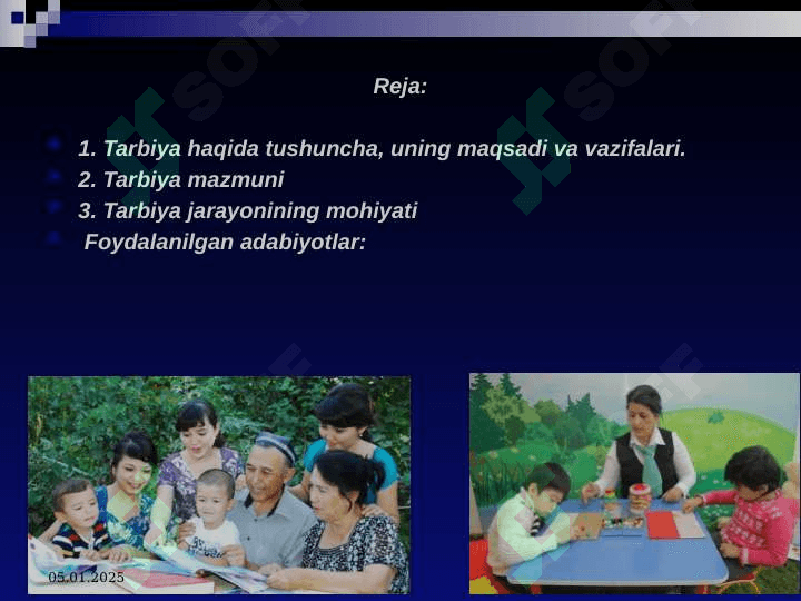 Tarbiya jarayonining mazmuni va vazifalari ref 2