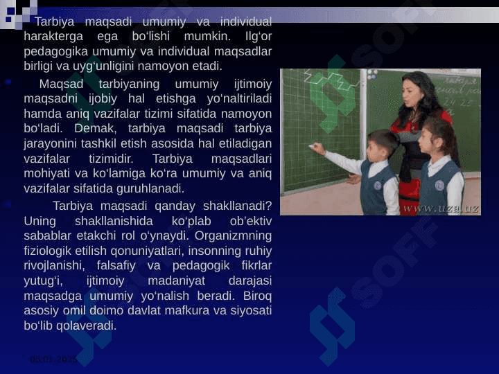 Tarbiya jarayonining mazmuni va vazifalari ref 8