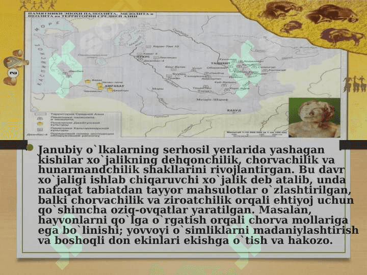 Neolit davri xoʻjaligi va moddiy madaniyati 6