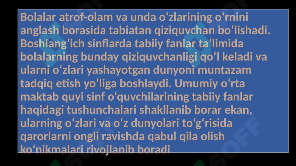 TIMSS XALQARO BAHOLASH DASTURINING MAQSADI, YO‘NALISHLARI KOGNITIV SOHALARI VA TOPSHIRIQLAR BILAN ISHLASH 2
