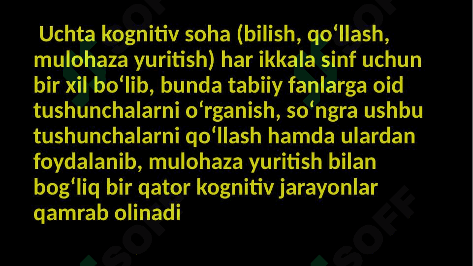 TIMSS XALQARO BAHOLASH DASTURINING MAQSADI, YO‘NALISHLARI KOGNITIV SOHALARI VA TOPSHIRIQLAR BILAN ISHLASH 8