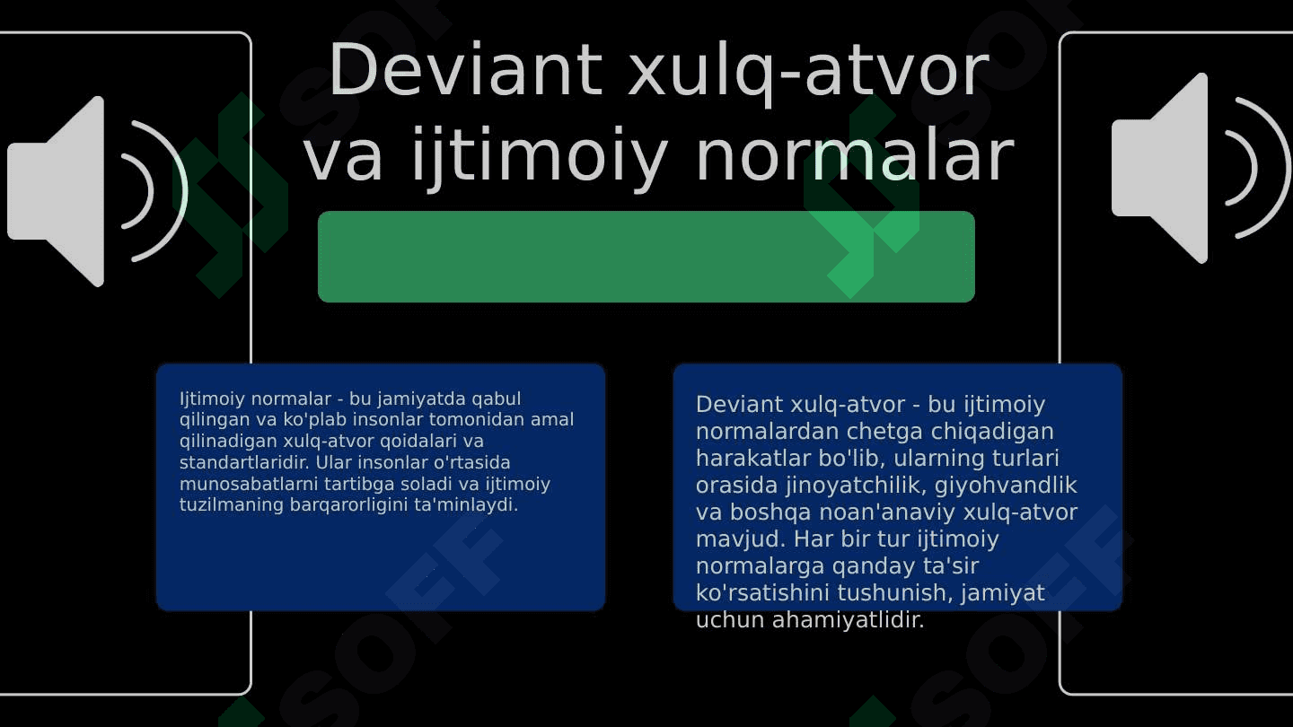 Deviant xulq-atvor intellekt psixologiyasi 6