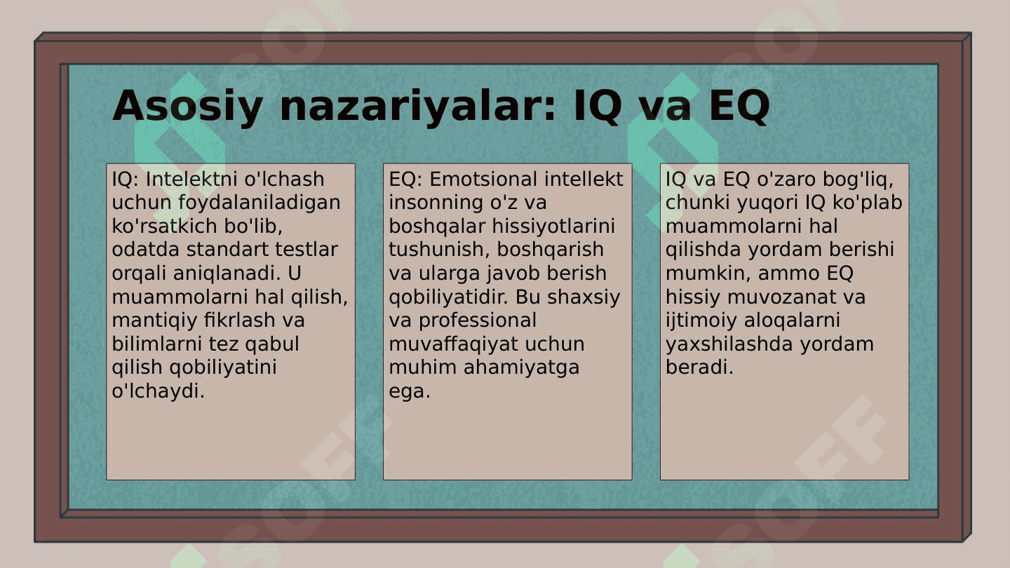 Intellekt psixologiyasida o‘zgarish va taraqqiyot 4