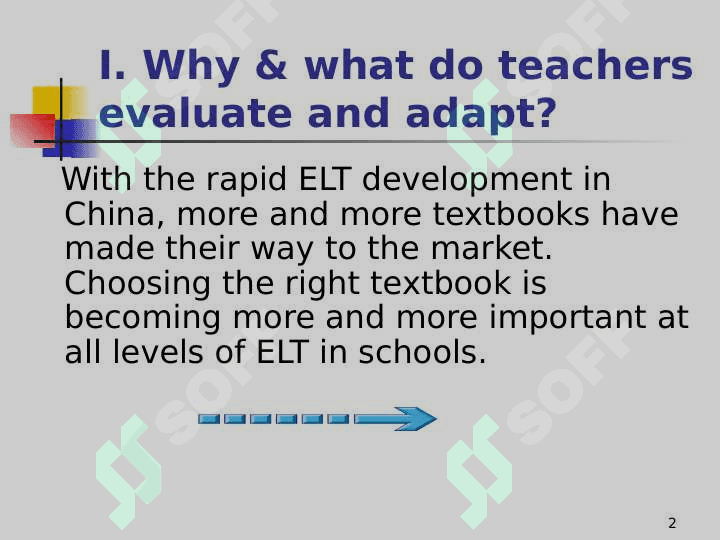 Adapting ESP teaching materials 2