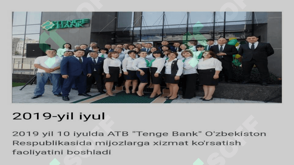 Tenge bank faoliyati 4
