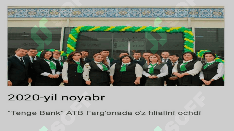 Tenge bank faoliyati 8