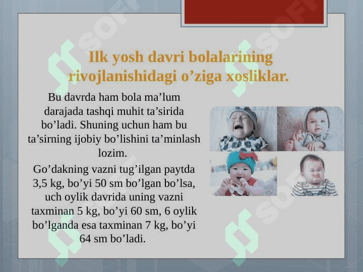Maktabgacha ta’lim davrining o’ziga xos xususiyatlari 6