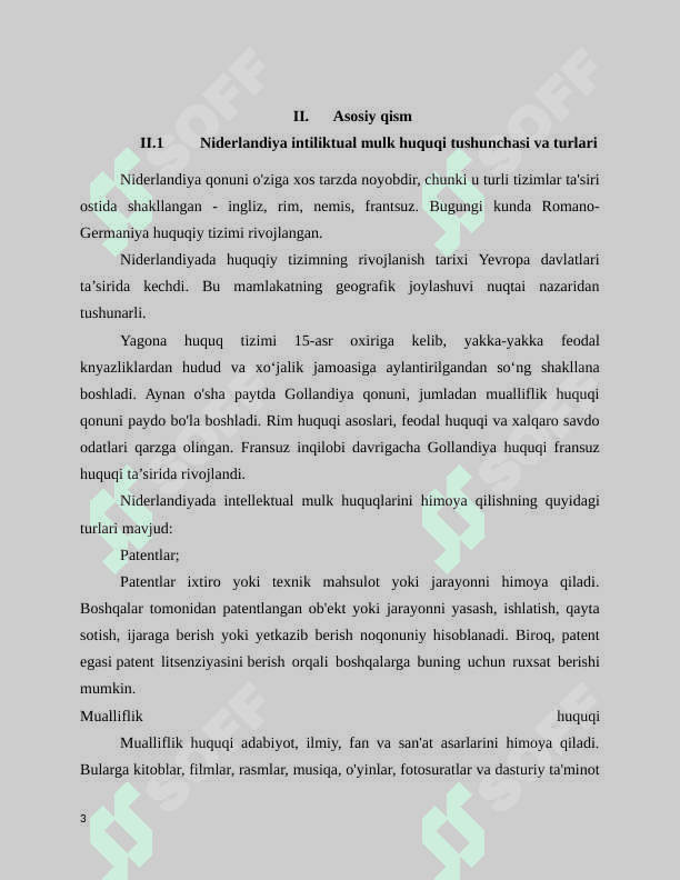 Niderlandiya intellektual mulk huquqi 3