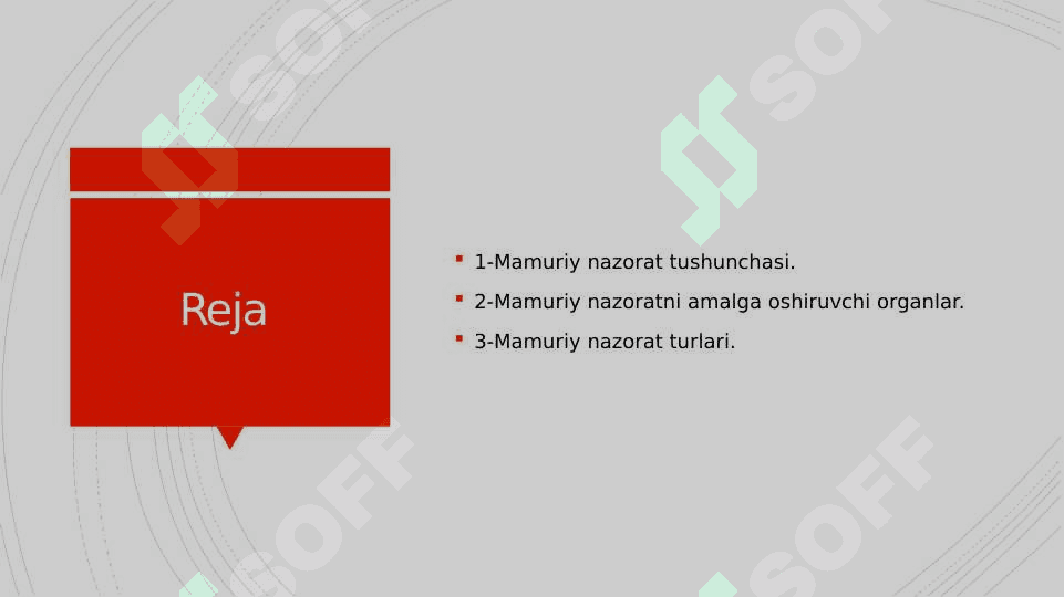 Mamuriy Nazorat 2