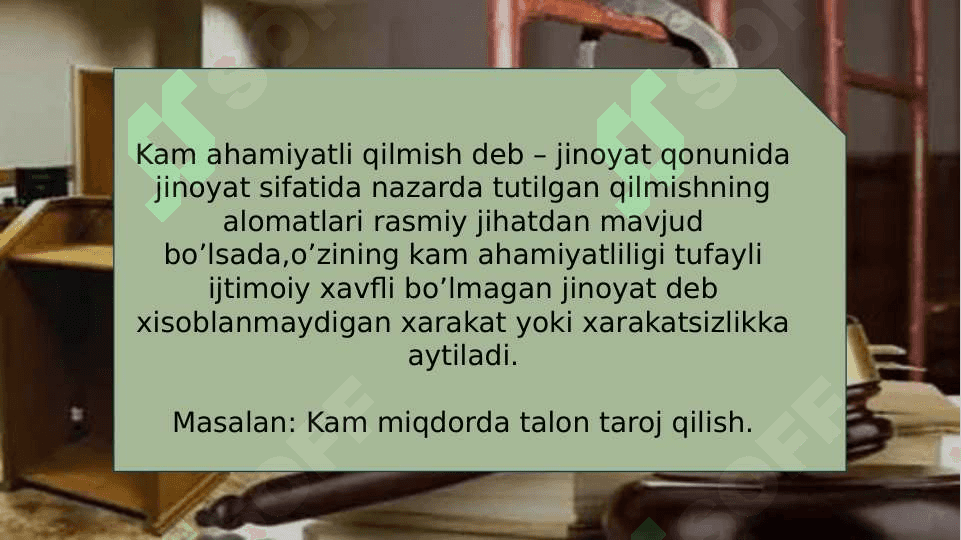 Qilmishning jinoiyligini istisno qiluvchi holatlar 3