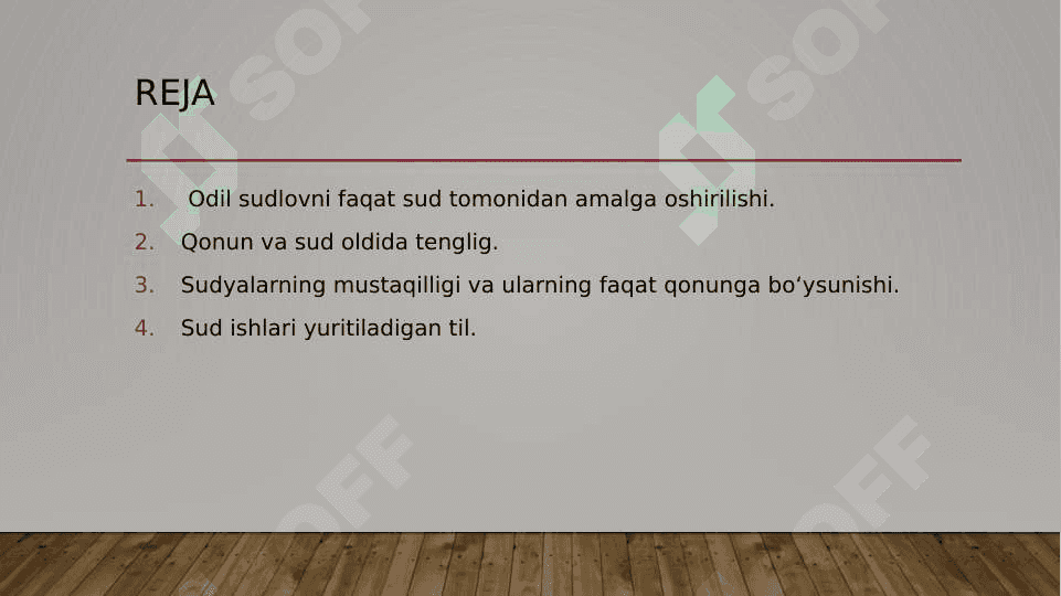 Fuqarolik sud ishlarini yuritish prinsiplari 2