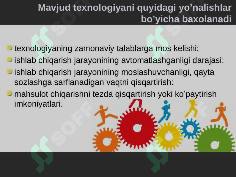Mahsulotni ishlab chiqarish rejasi 6