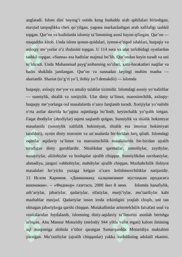 O'RTA ASRLARDA TASAVVUF FALSAFASI VA ISLOM ILOHIYATSHUNOSLIK TA’LIMOTI 3