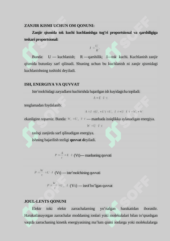 O'ZGARMAS TOK ELEKTR ZANJIRINI HISOBLASH 4