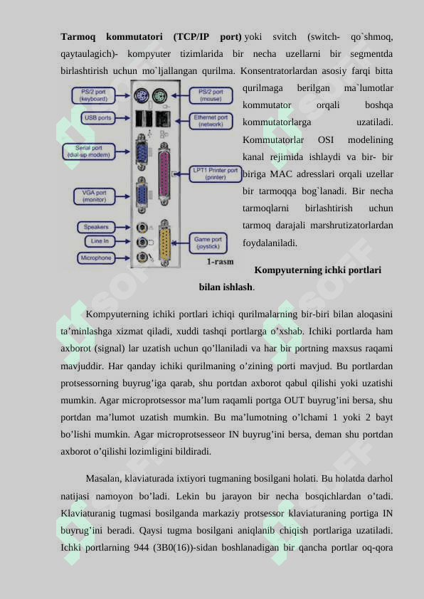 PAN LAN CAN WAN MAN GAN TARMOLARI ULARNING  QO’LLANILISHI 4