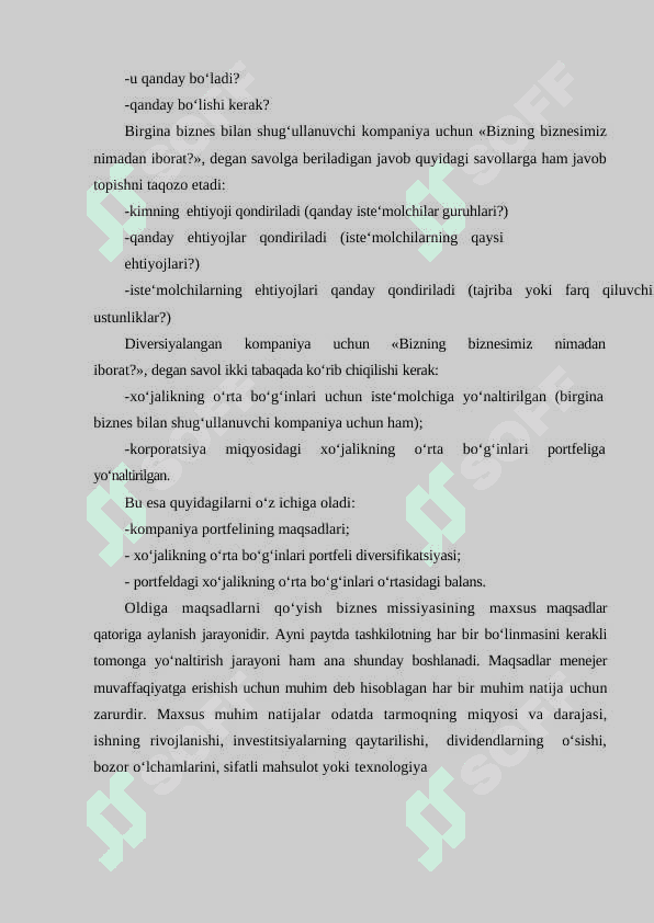 Kompaniyaning raqobat strategiyasini tanlash 3