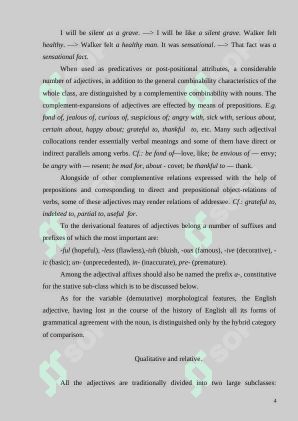 Adjective 4