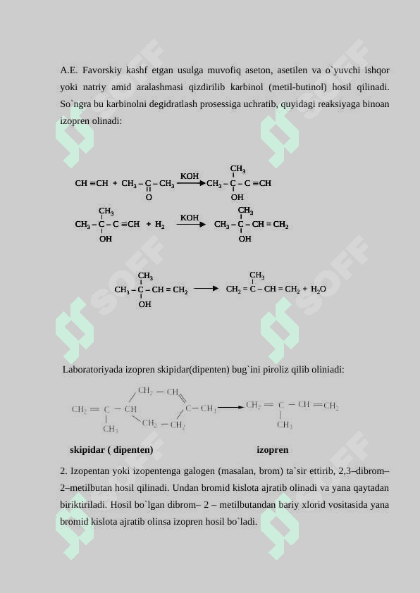 DIYEN UGLEVODORODLARI (ALKADIYENLAR) 5
