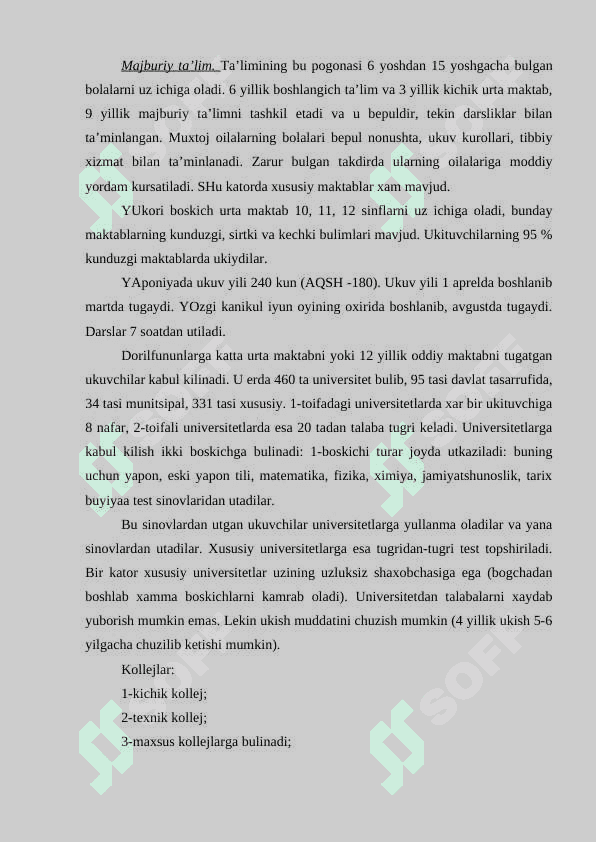 IQTISODIY  RIVOJLANGAN XORIJIY DAVLATLARDA TA’LIM TIZIMI 4