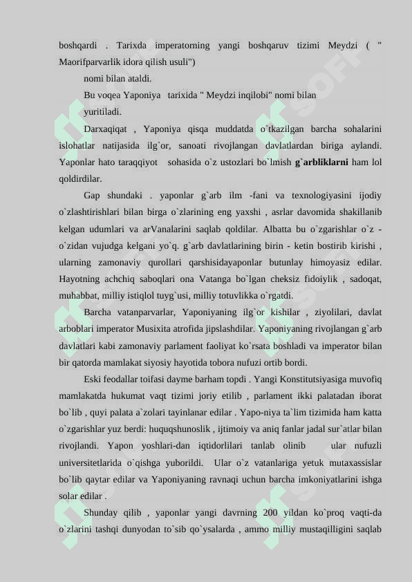 1854 - 1918 YILLARIDA YAPONIYA TASHQI SIYOSATI 3