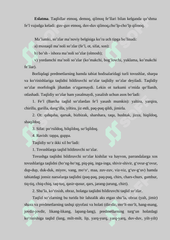 TAQLID SO‘ZLAR 4