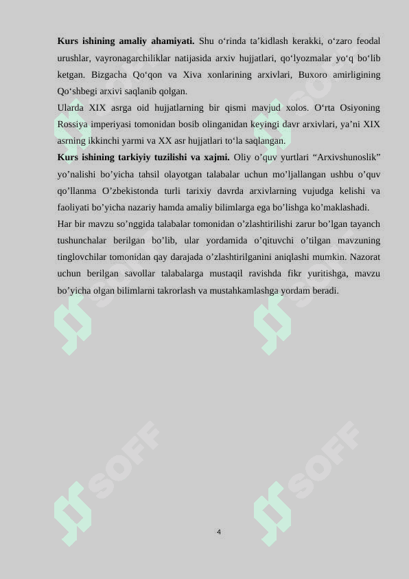 Eng yangi davrda MDH mamlakatlarida arxiv ishi 3