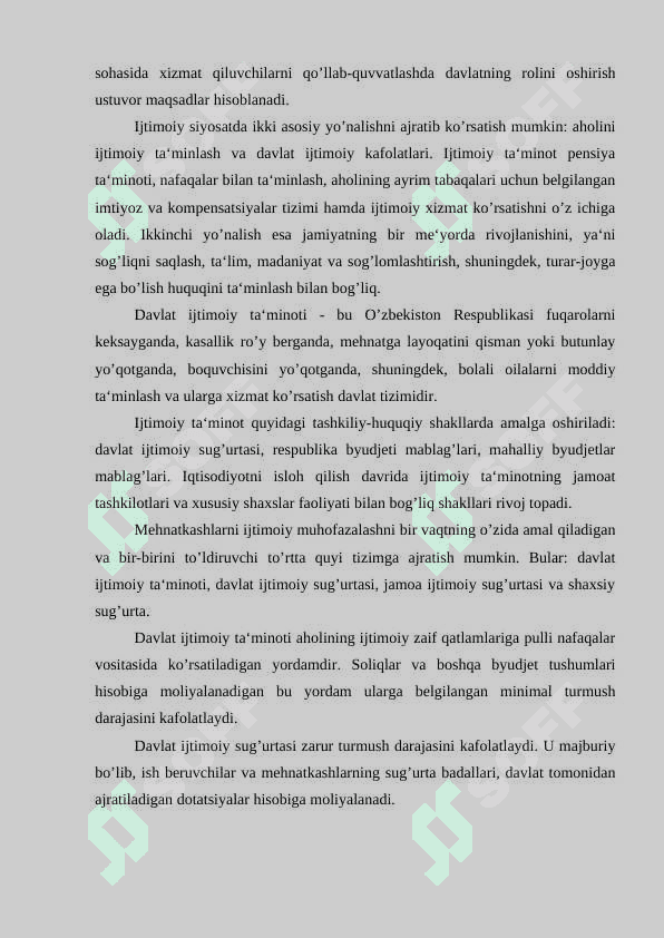 AHOLINI IJTIMOIY MUHOFAZA QILISH TIZIMI TAKOMINLASHTIRISH YO'LLARI 3