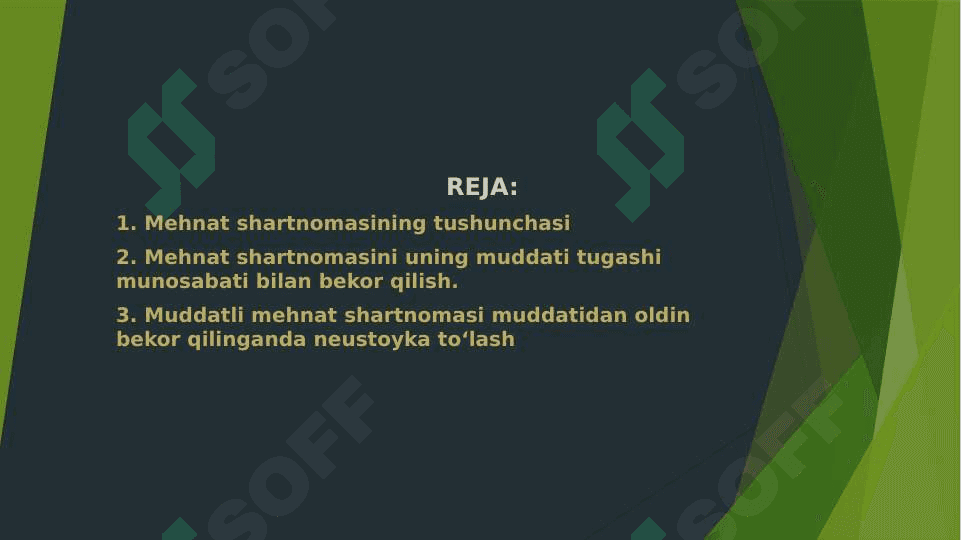 MEHNAT SHARTNOMASI  MUDDATINING TUGASHI 2