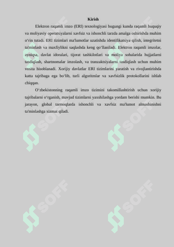 Xorijiy davlatlarning elektron raqamli imzo algoritmlari tahlili 2
