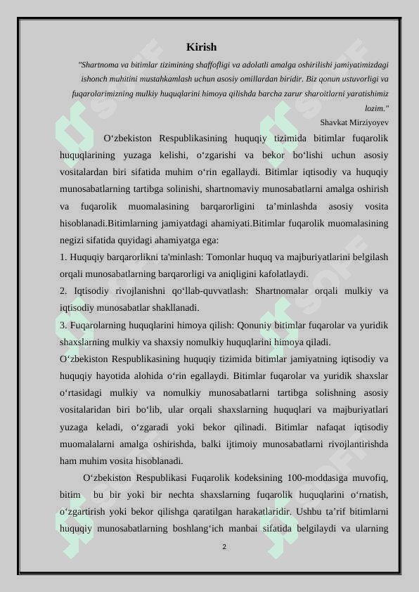 Bitimlar tushunchasi va turlari 2