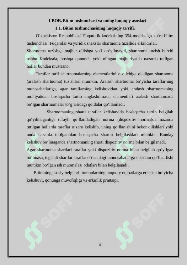 Bitimlar tushunchasi va turlari 5