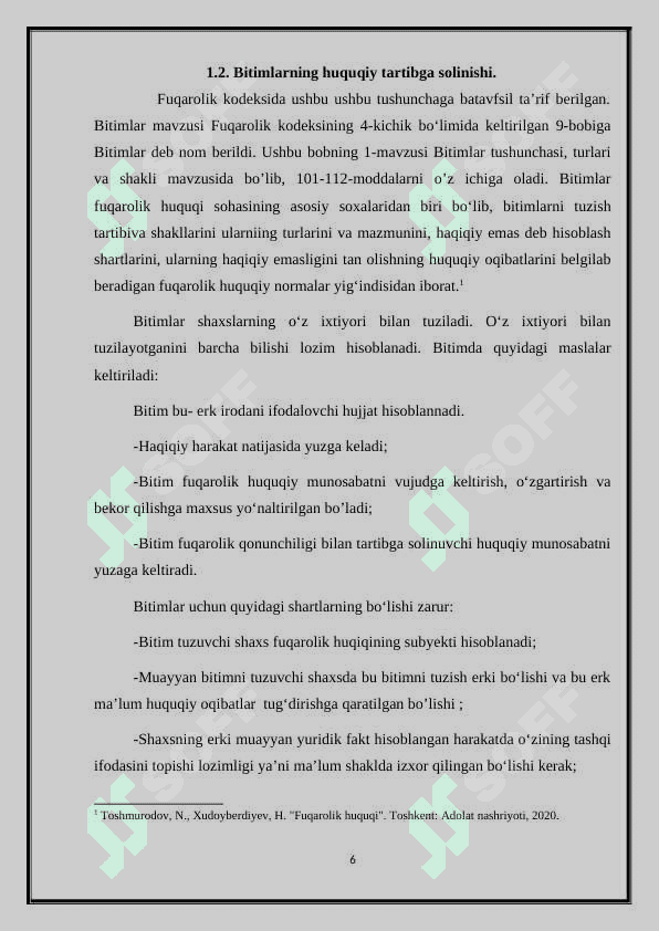Bitimlar tushunchasi va turlari 6