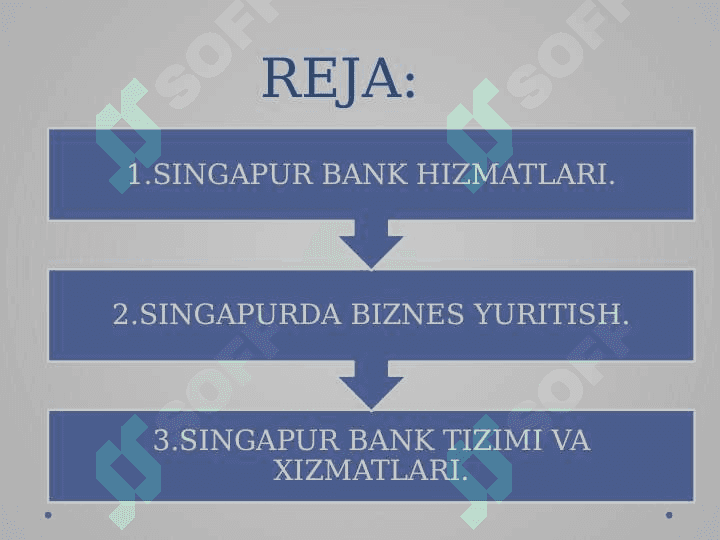 SINGAPUR DAVLATINI BANK TIZIMI 2