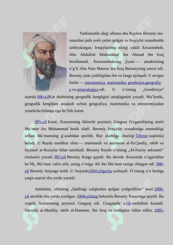 ABU RAYHON BERUNIY VA ABU ALI IBN SINO HAMDA BADIIY ADABIYOT 2