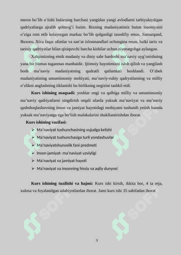 Ma’naviyatshunoslikni jamiyat taraqqiyotidagi o’rni ” (2).doc 3