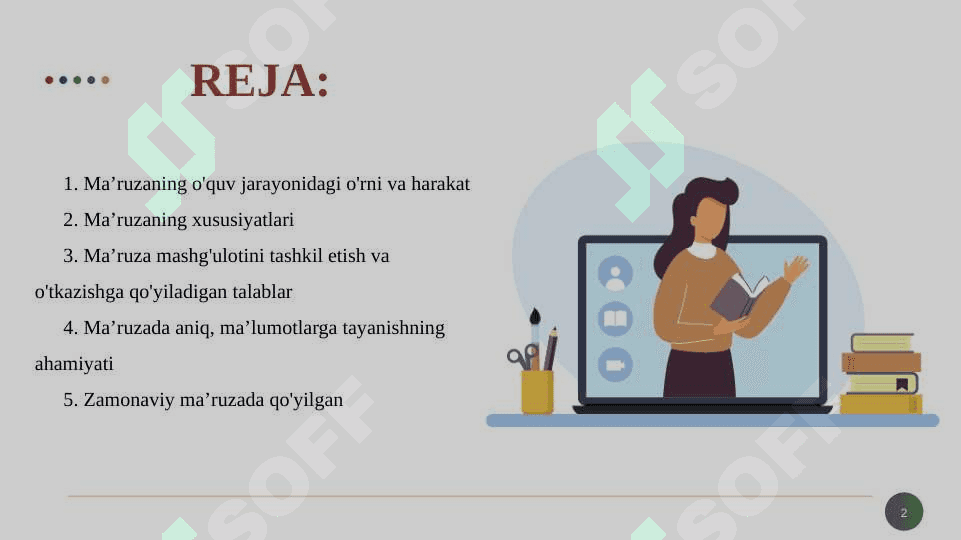 Ma’ruza turlari va ularga qo'yiladigan talablar 2