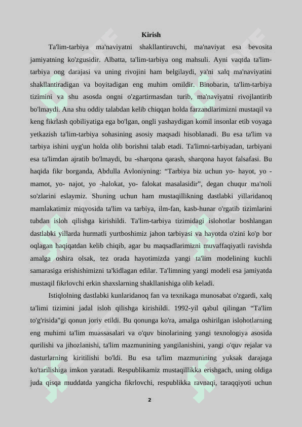 3-sinfda uzunlik o'lchov birligini o'qitish 2