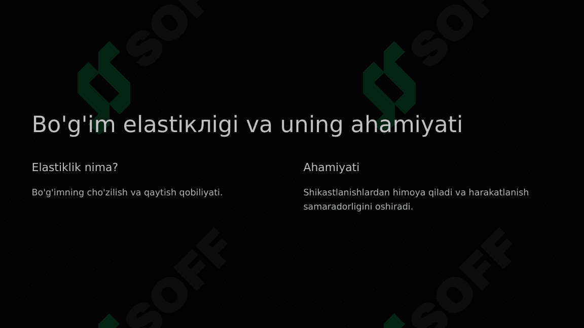 Bo'g'imlarning biomexanikasi 8
