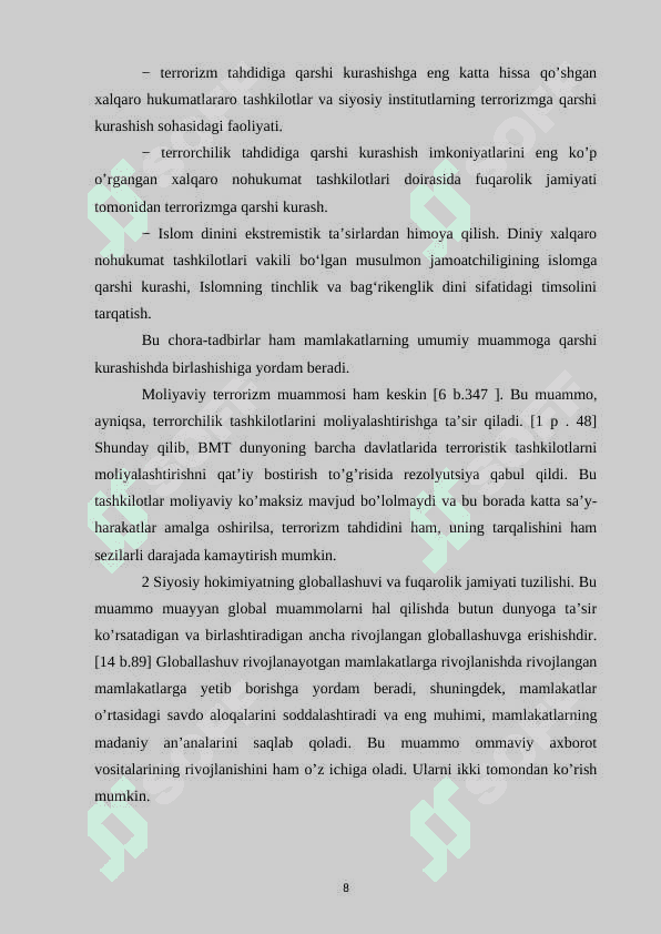 Ekologik muammolar 8