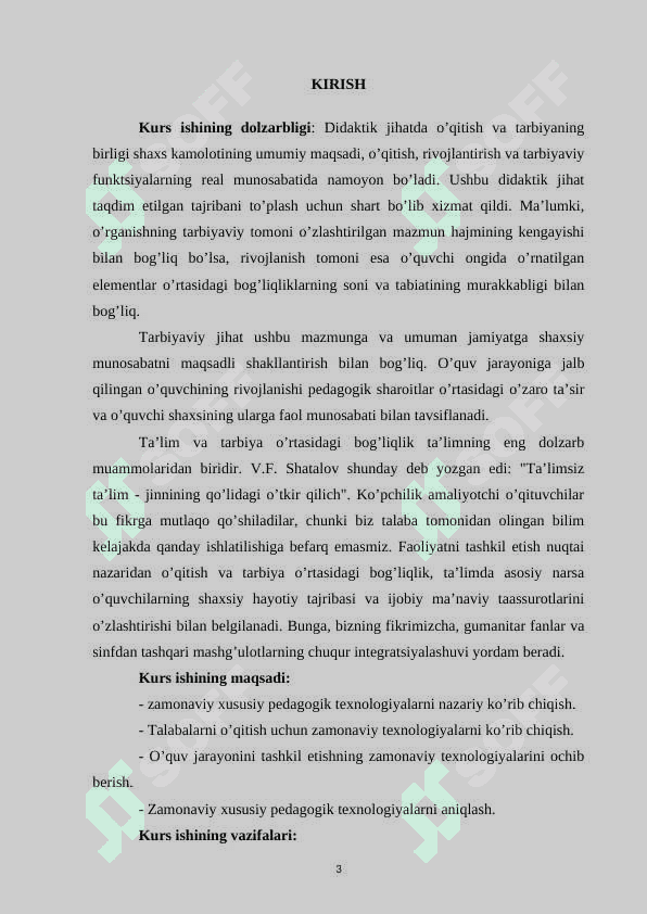 Pedagogik texnologiya 3