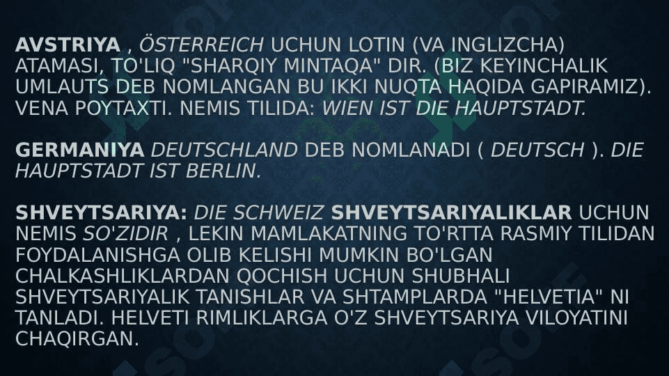 Nemis tilida so’zlashuvchi mamlakatlar xalqaro va mintaqaviy tashkilotlar 3