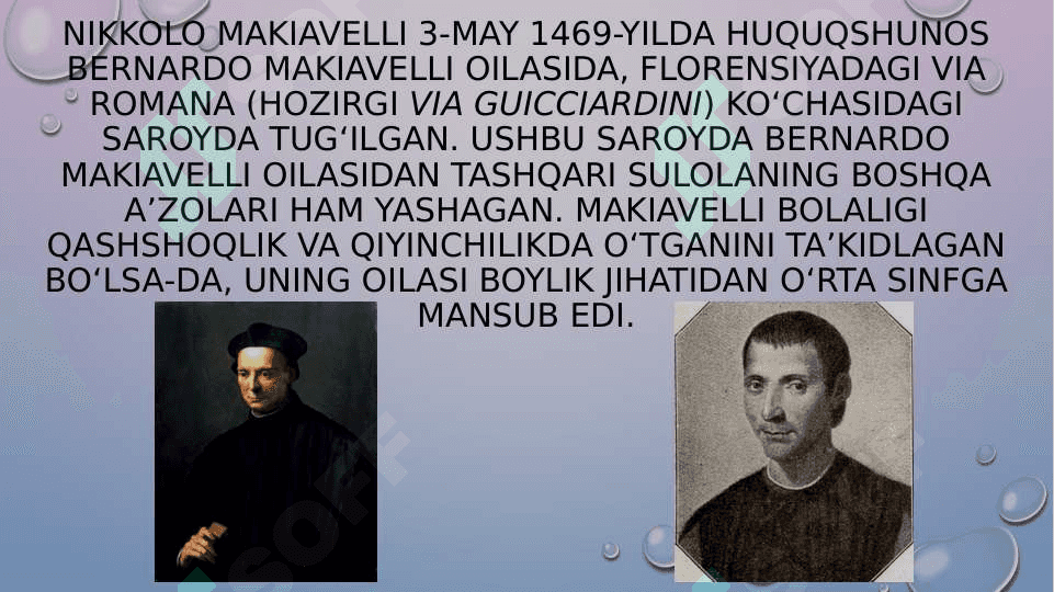 Nikkolo Makiavellining “Xukumdor” asari bayoni 4