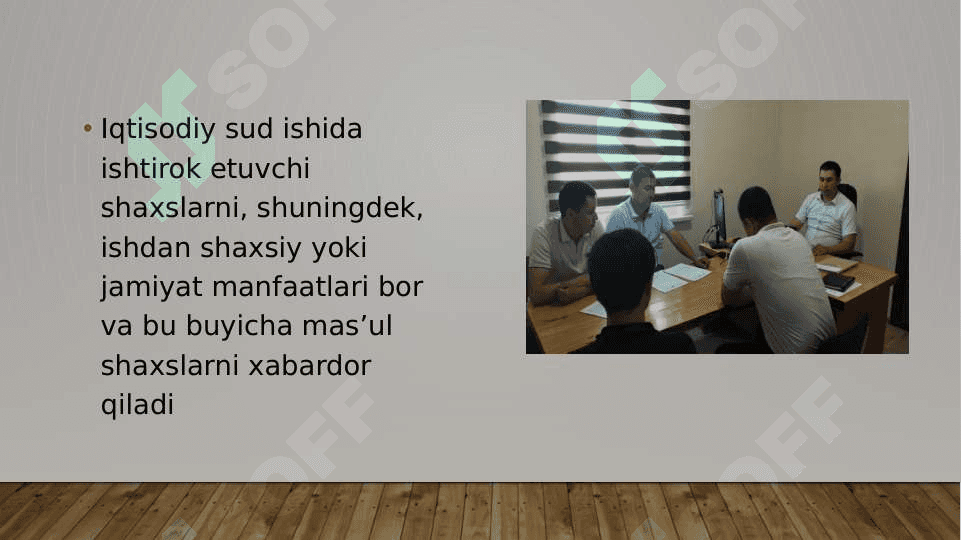 sud xabarnomalari va chaqiruvlari 6