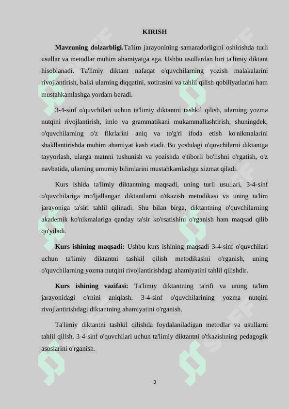 3-4-SINFLARDA TA'LIMIY DIKTANT VA UNI TASHKIL QILISH 3